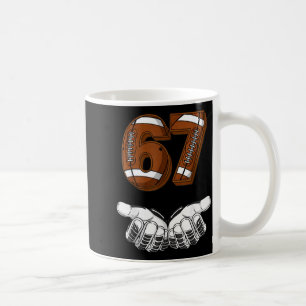Mug Football 67 Six Seven Drôle Gen Alpha Mème