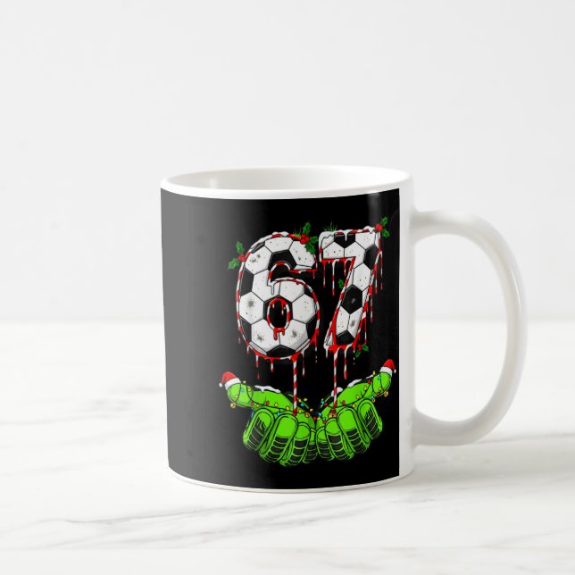 Mug Football 67 Six Seven Drôle Gen Alpha Meme Drip Ch (Droite)
