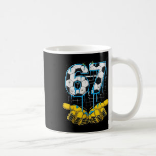 Mug Football 67 Six Seven Drôle Gen-alpha Meme Drip En