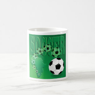 Mug Football Afrique Vert Gras Football