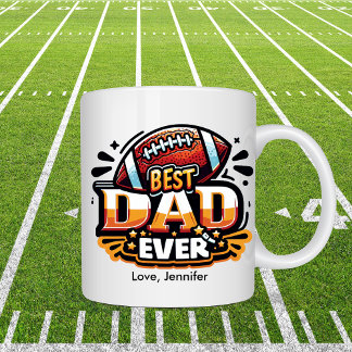 Mug Football Best Papa Fête des pères personnalisée