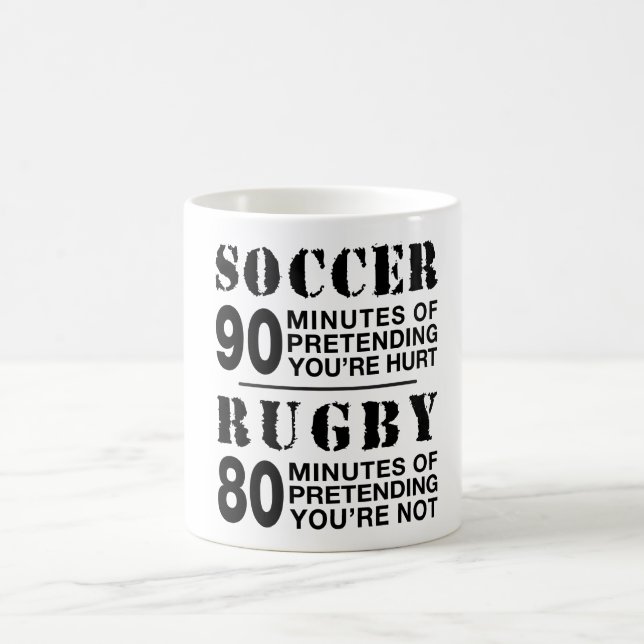 Mug Football contre rugby (Centre)
