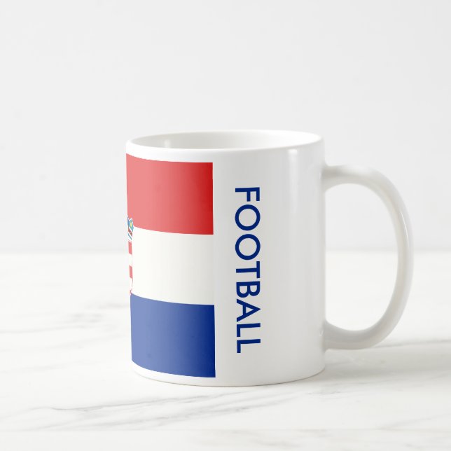 MUG FOOTBALL CROATIE (Droite)