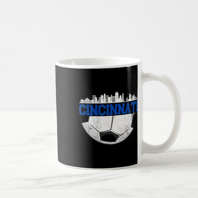 Mug Football de Cincinnati dévasté Cincy nati  (Droite)