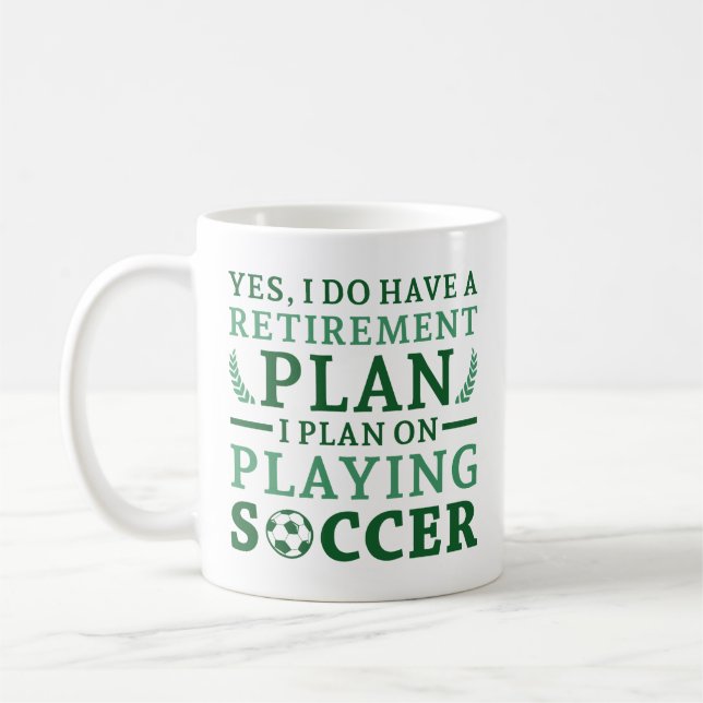 Mug Football de retraite (Gauche)