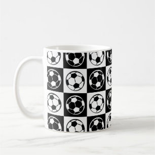 Mug Football de tableau / Motif de balle de football