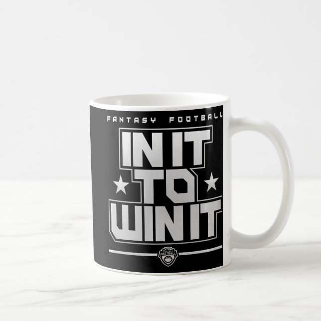 Mug Football D'Imaginaire En Elle Pour Le Gagner (Droite)