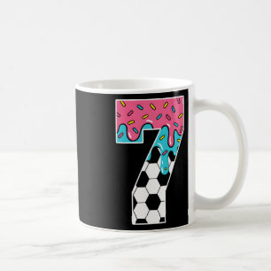 Mug Football Enfant de 7 ans Crème glacée qui coule Je