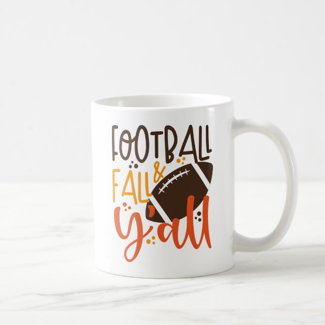 Mug Football Fall & Y'all (Droite)