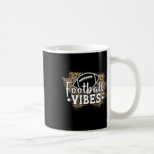 Mug Football Football Féminin Vibes Motif Léopard Foo