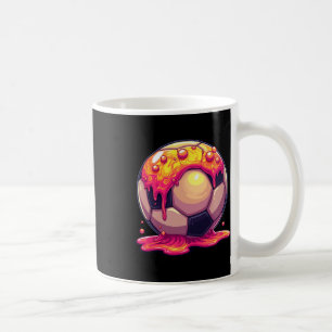 Mug Football Ll Rouge Crème Drip Jeunesse Drip Footbal
