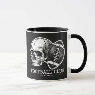Mug Football Skeleton Football Club Membre à vie