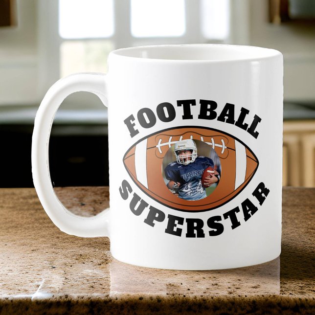Mug Football Superstar Photo (Photo Football Superstar Mug)