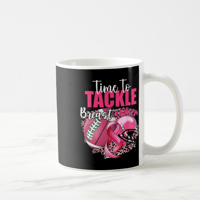 Mug Football Survivant Temps De Lutter Contre Le Cance (Droite)