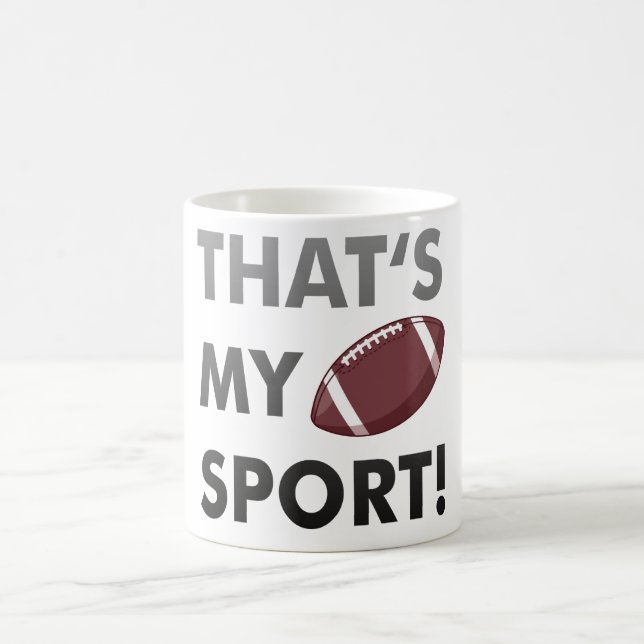 Mug Football, thats's my sport ! American Football (Centre)