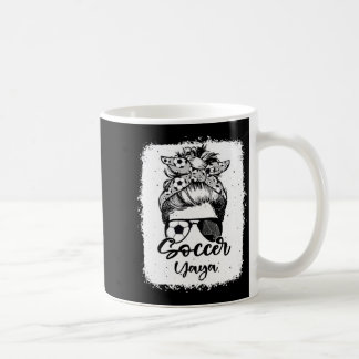 Mug Football Yaya Vintage Léopard Chignon Décoloré T S