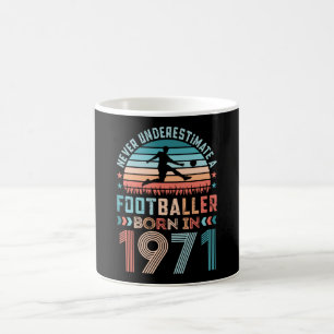 Mug Footballeur né en 1971 Football 50e anniversaire C