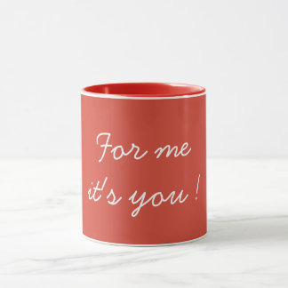 Mug For Me It's You Valentine's Pink