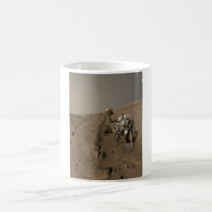 Mug Forage sur Mars Curiosity Paysage martien rouge