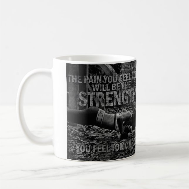 Mug FORCE - Motivation de l'entraînement des femmes (Gauche)
