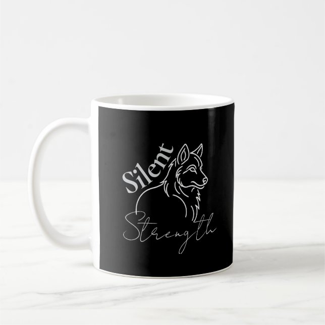 Mug Force Silencieuse du Loup (Gauche)
