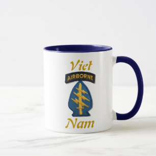 Mug forces spéciales green berets viêt nam patch
