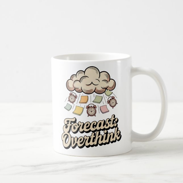 Mug Forecast: Overthink | Cognitive Chaos with Color   (Droite)