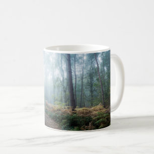 Mug Forêt Dark Foggy Woods Norfolk UK