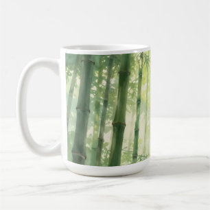 Mug Forêt de bambou sereine lueur de brume