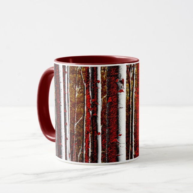Mug Forêt de Birch (Devant gauche)