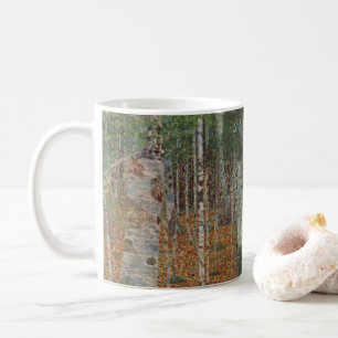 Mug Forêt de bouleaux par Gustav Klimt, Art nouveau vi