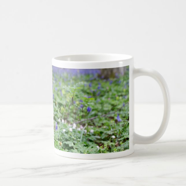 Mug forêt de cloche bleue (Droite)