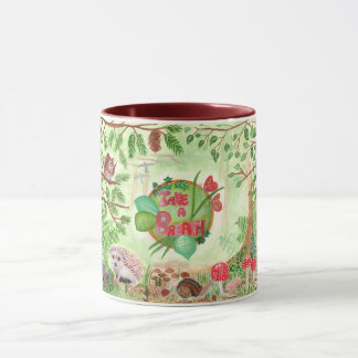 Mug Forêt de Medilludesign Ecotherapy