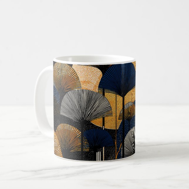 Mug Forêt de minuit sur la planète Mercure #1      (Devant gauche)