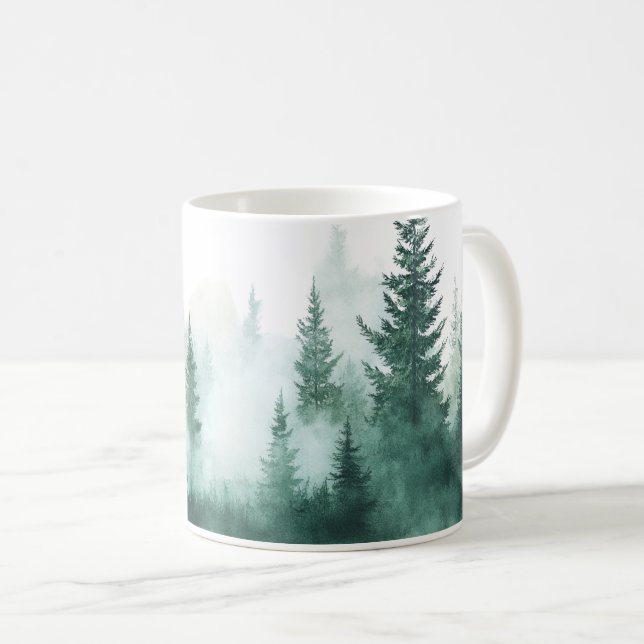 Mug Forêt de Plush (Devant droit)