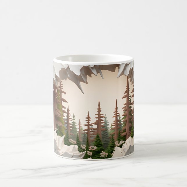 Mug Forêt de sébois 3D (Centre)