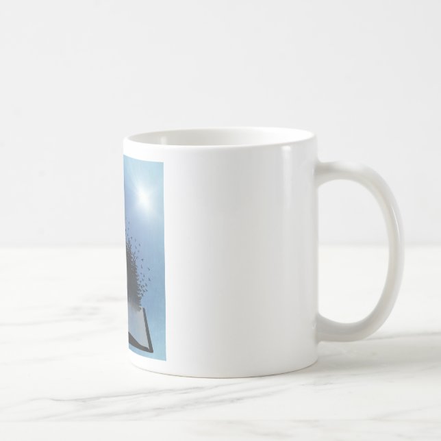 Mug Forêt du livre ouvert (Droite)