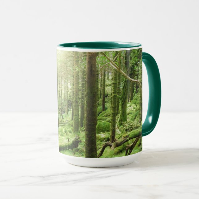 Mug Forêt en parc national | Kerry, Irlande de (Devant droit)