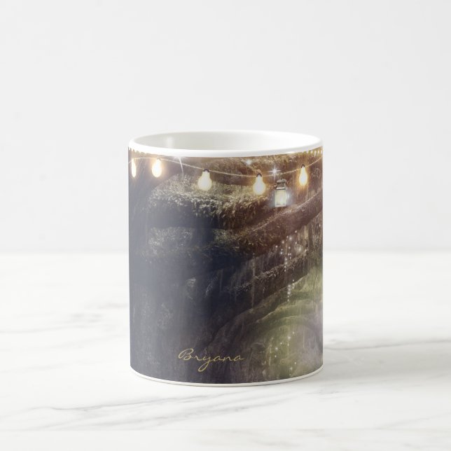 Mug Forêt enchantée et lumières de Rustic Woods (Centre)