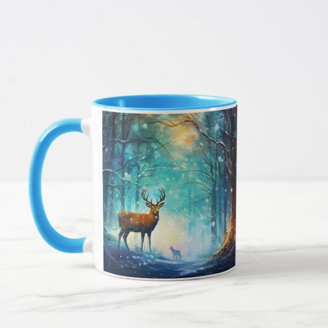 Mug Forêt enneigée magique Art-82109 (Gauche)