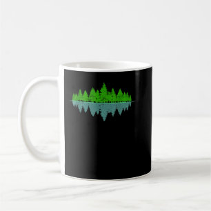 Mug Forêt Faune Rétro Extérieur Arbres Vintages Natur