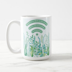 Mug Forêt - feuilles tropicaux plus devis