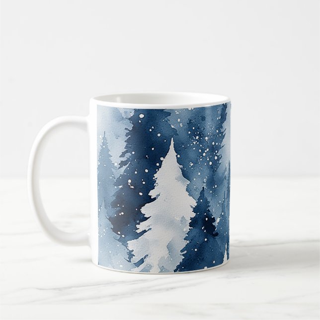 Mug Forêt hivernale de Silent Pines (Gauche)