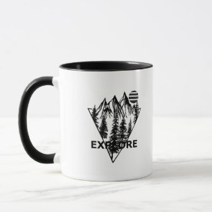 Mug Forêt minime de pins paysagers