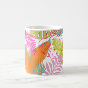 Mug Forêt tropicale de PixDezines/image réglable