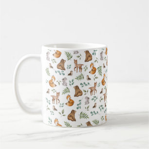 Mug Forêt Whimsical Forêt Végétale Animaux
