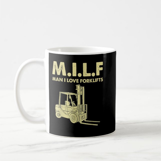 Mug Forklift Driver Milf Man (Gauche)