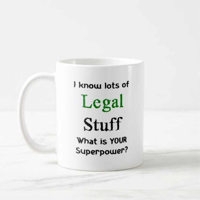 Mug formalités juridiques (Gauche)