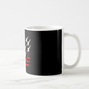 Mug Formation de jet patriotique graphique du drapeau