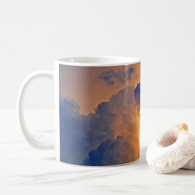 Mug Formation de nuages dramatiques (Avec donut)